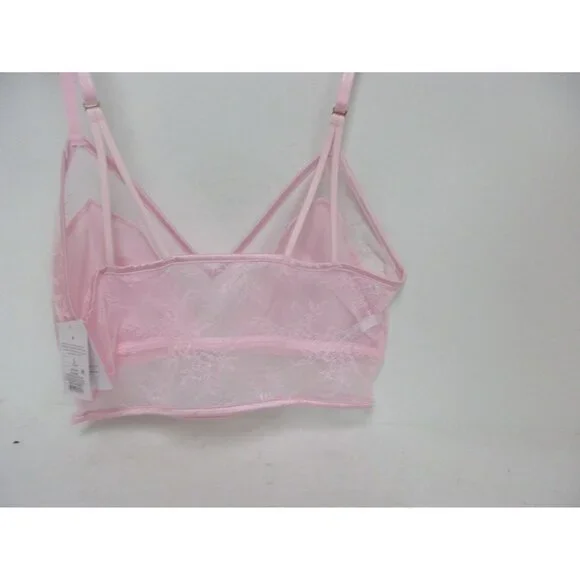 Auden Women's 023 12 0397 Lace Bra Pink Size Large New!!! - Picture 2 of 3